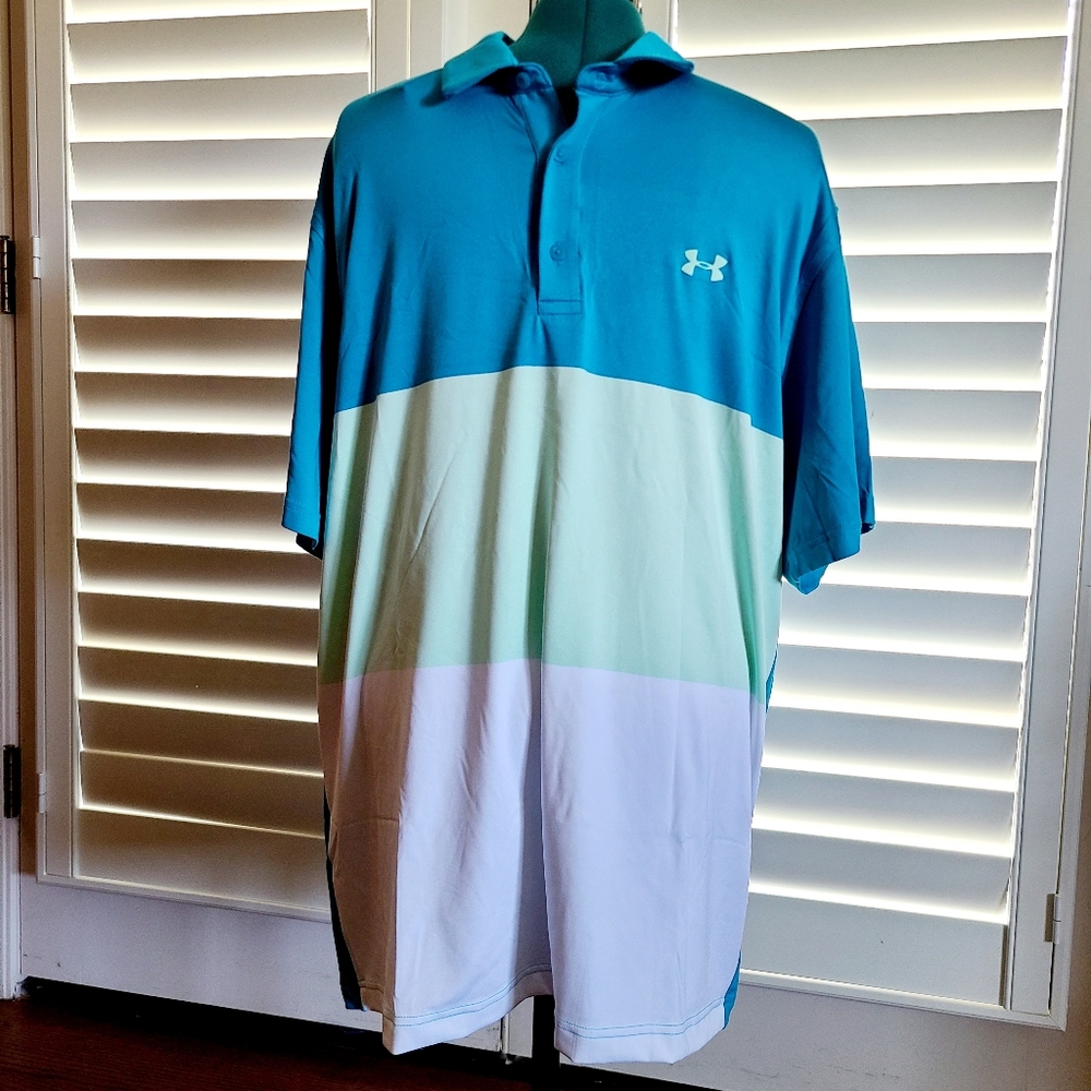 🥳FINAL PRICE👍👕 NWT‼️ Under Armour HeatGear Polo Shirt